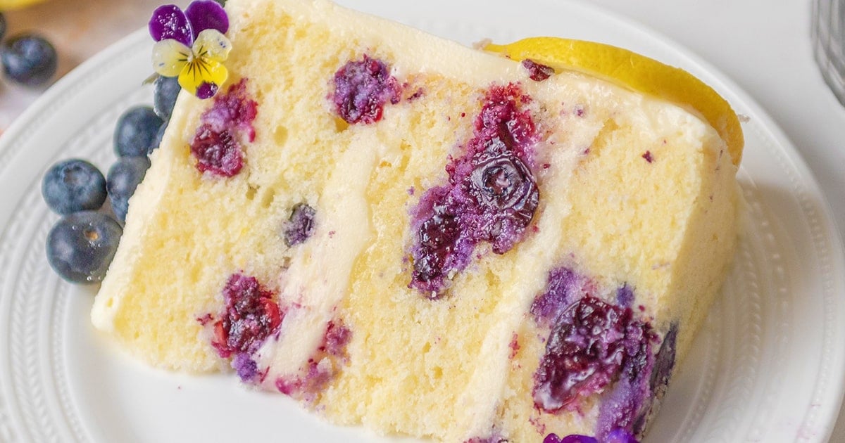 Homemade Lemon Blueberry Buttermilk Cake Recipe Secrets